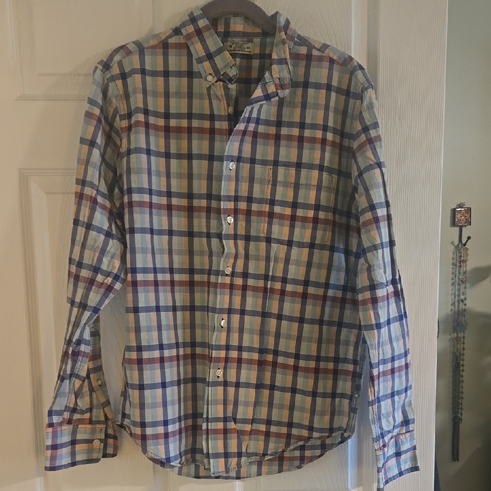 Men's Multicolor Plaid Shirt